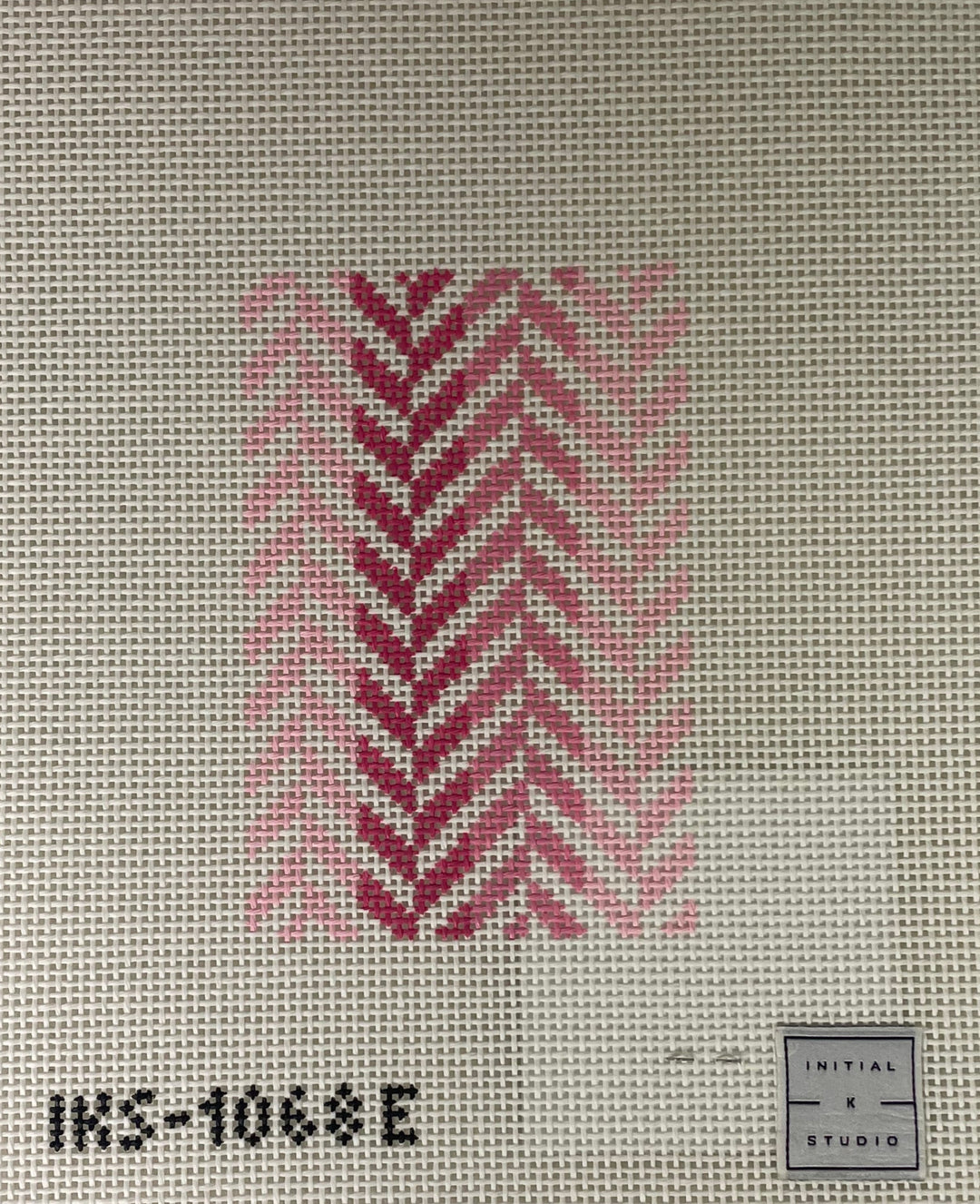 * Initial K Studio 1068E Herringbone Passport Insert- Pink