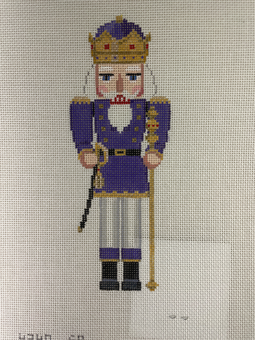Susan Roberts Needlepoint Designs 4340 Nutcracker- Purple King
