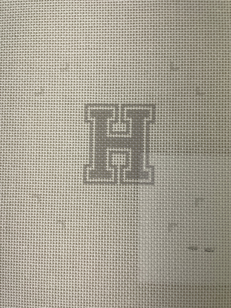 * Rachel Barri Varsity Alphabet Letters - H