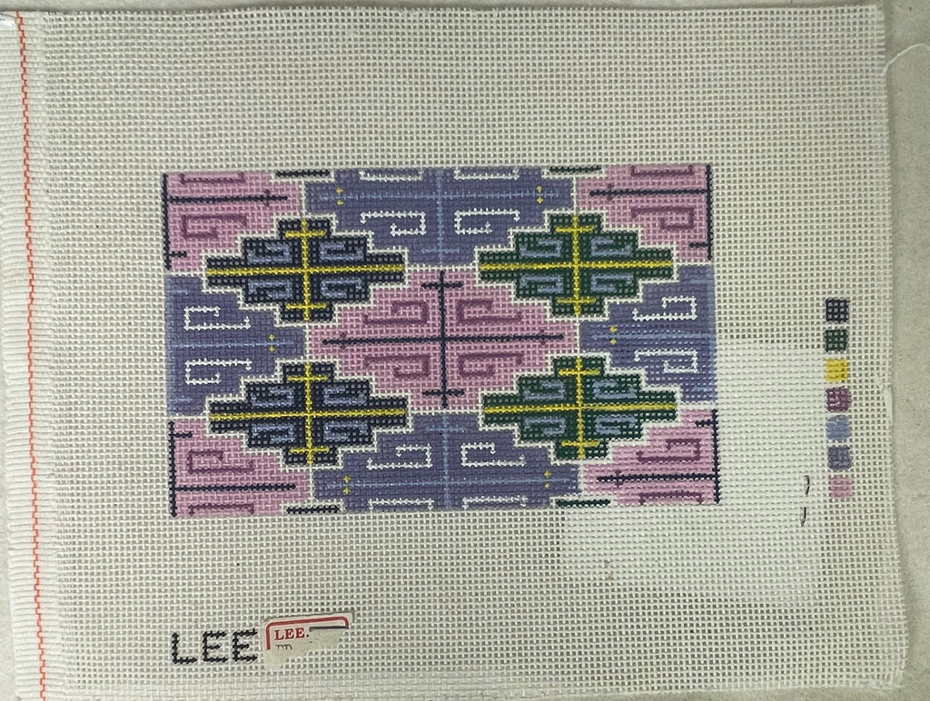 * Lee's Needle Arts BD75 Purple Geometric