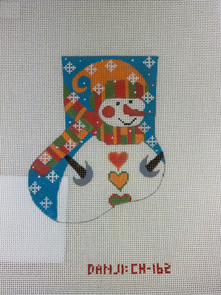* Danji Designs CH162 Snowman Mini Stocking