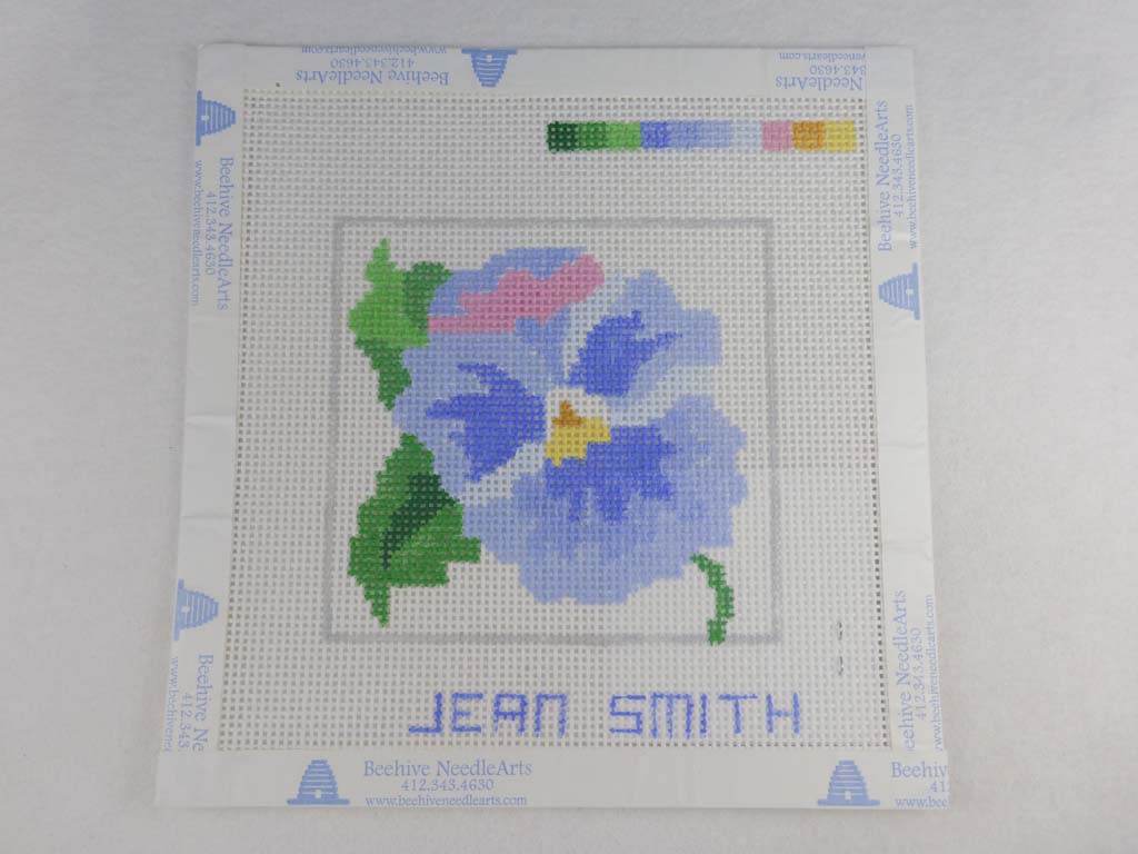 Jean Smith's Design 1-C Pansy Blue