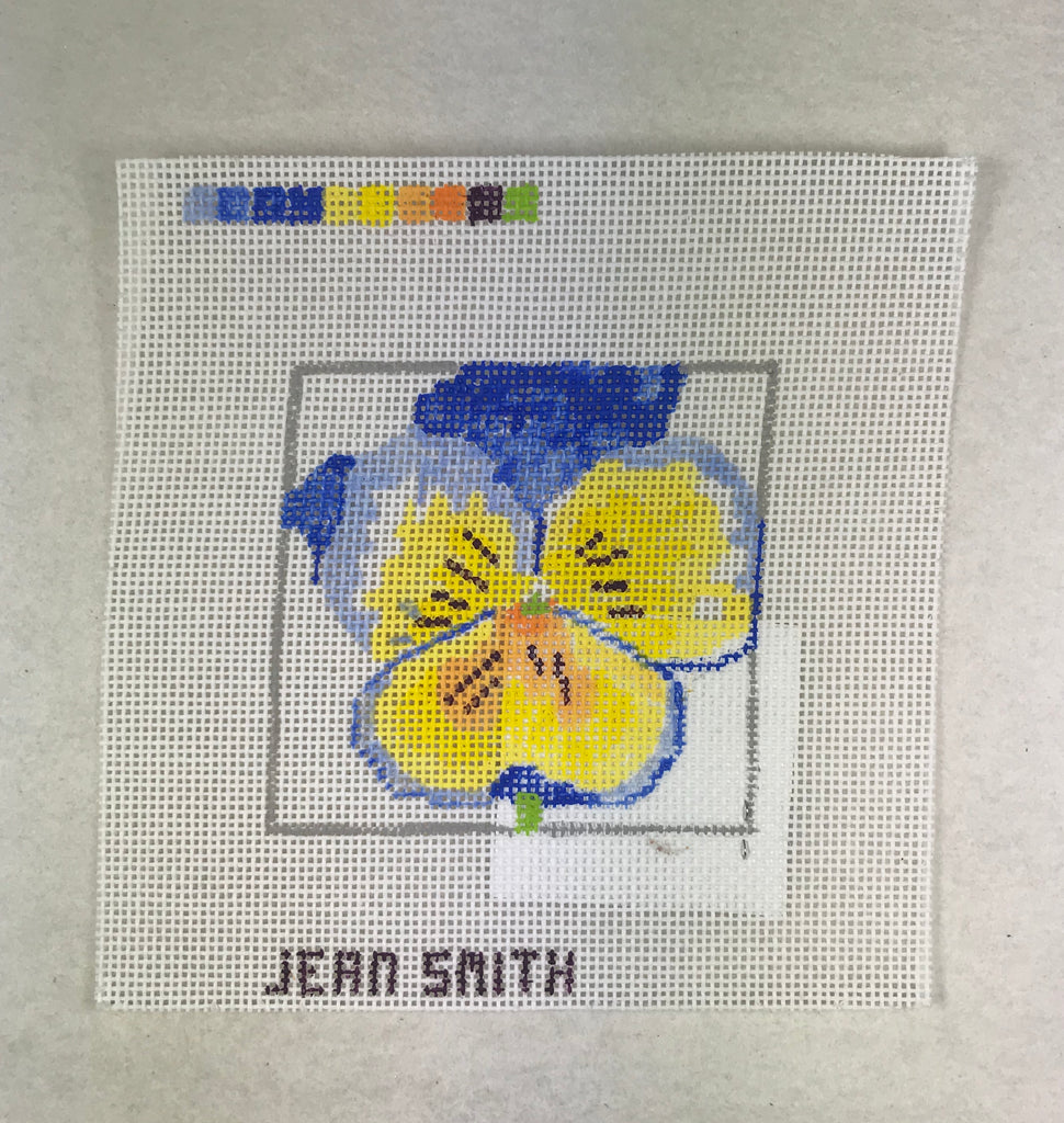 Jean Smith Design 139A-14 Flower Pansy
