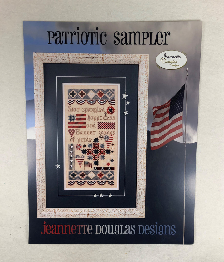 Jeannette Douglas Designs JD151 Patriotic Sampler