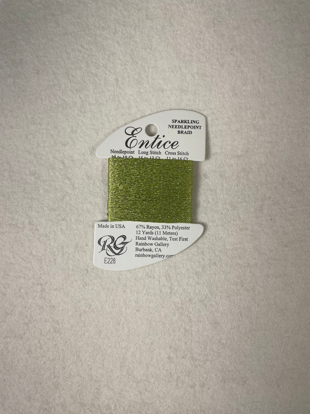 Entice E228 Chartreuse