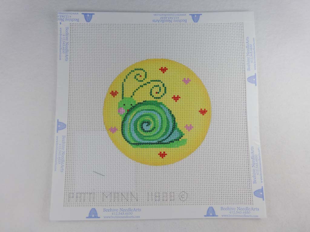 Patti Mann Designs 11888-CHR Sweet Snail Ornament