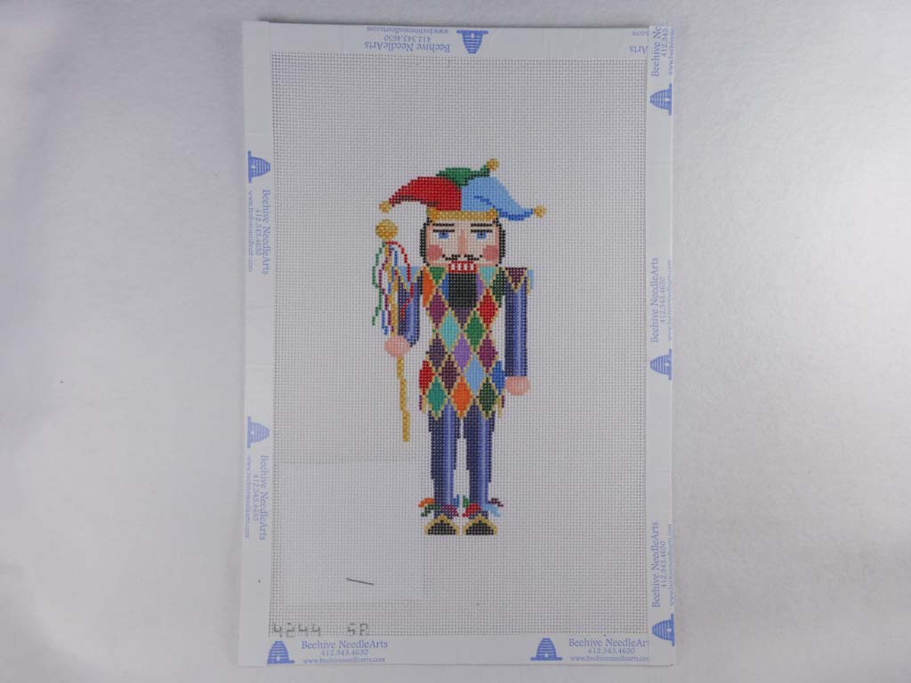 Susan Roberts Needlepoint Designs 4244 Nutcracker Harlequin