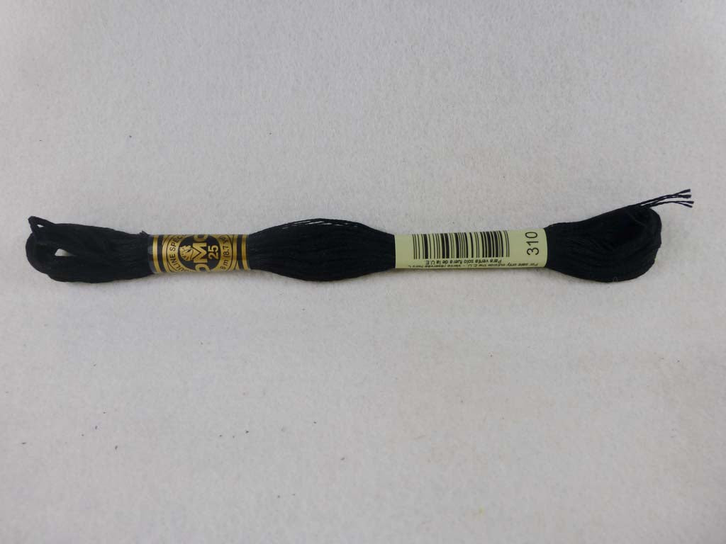 DMC Floss 310 Black by DMC From Beehive Needle Arts