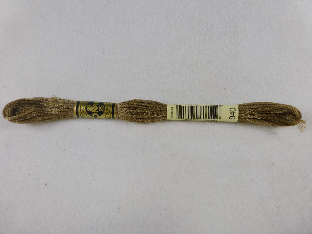 DMC Floss 840 Medium Beige Brown by DMC From Beehive Needle Arts