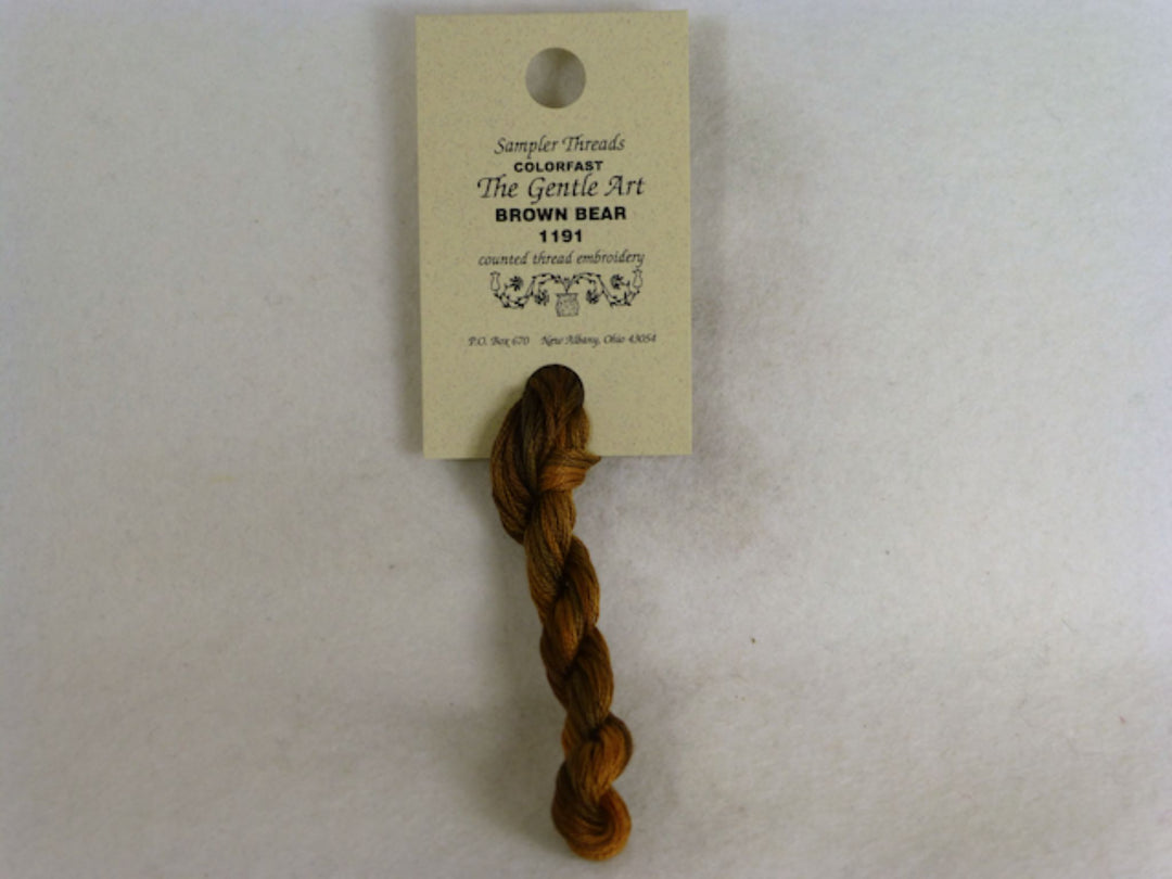 Sampler Threads 1191 Brown Bear