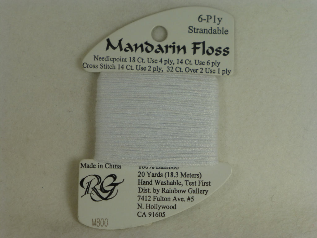 Mandarin Floss M800 Cool White