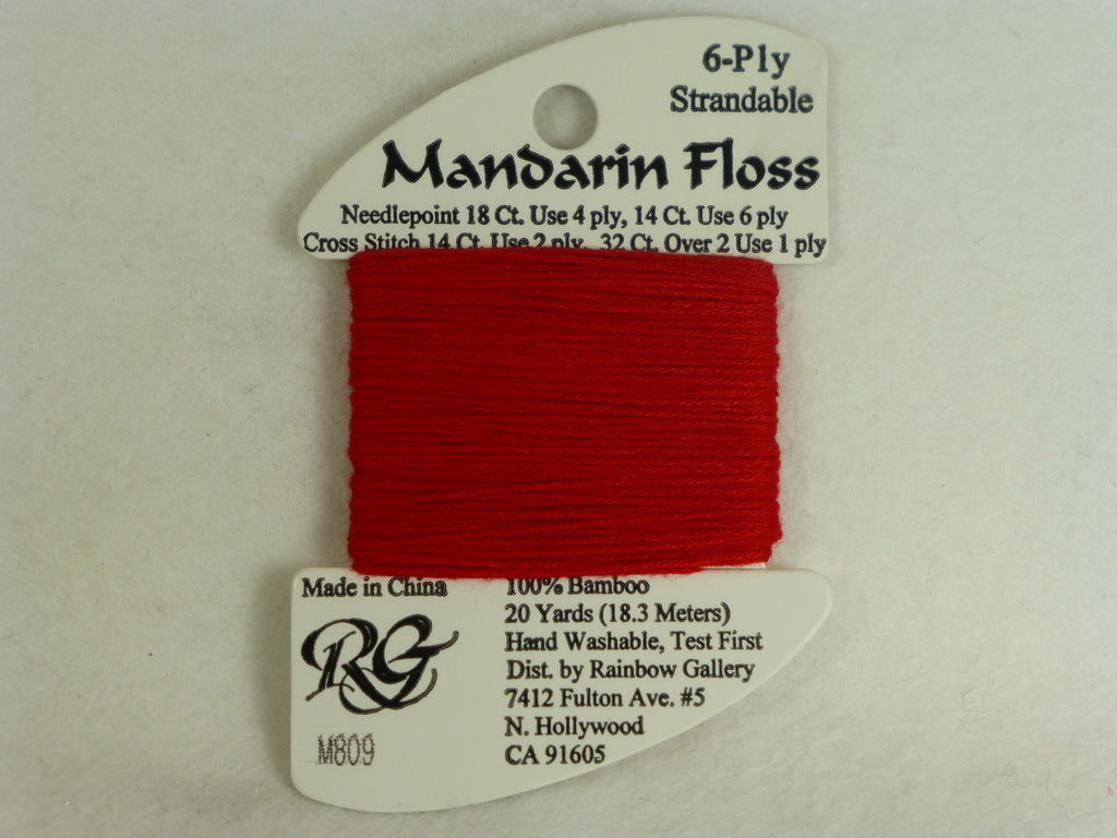 Mandarin Floss M809 Ruby Red