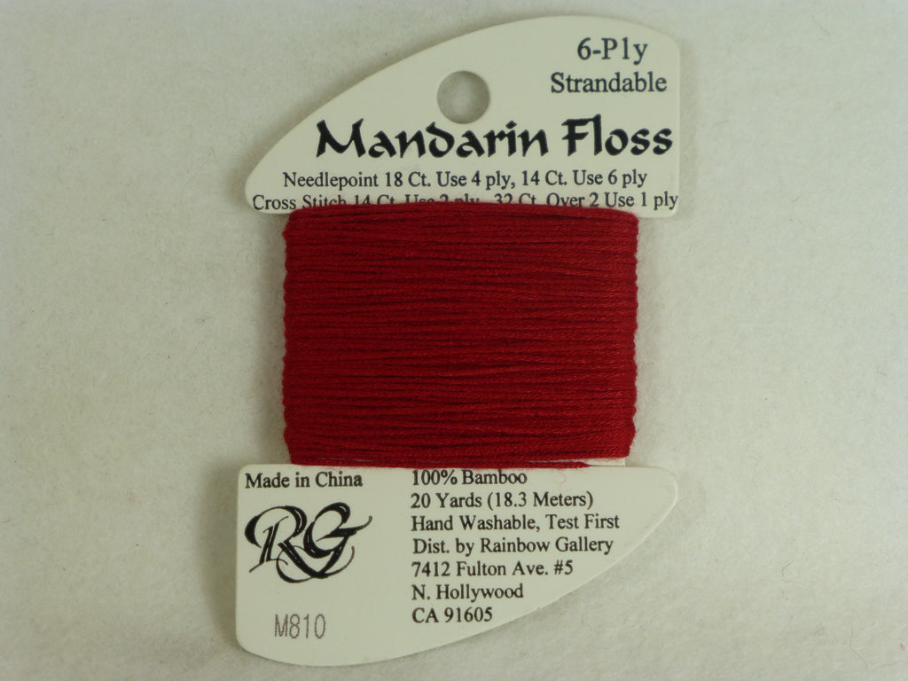 Mandarin Floss M810 Cranberry