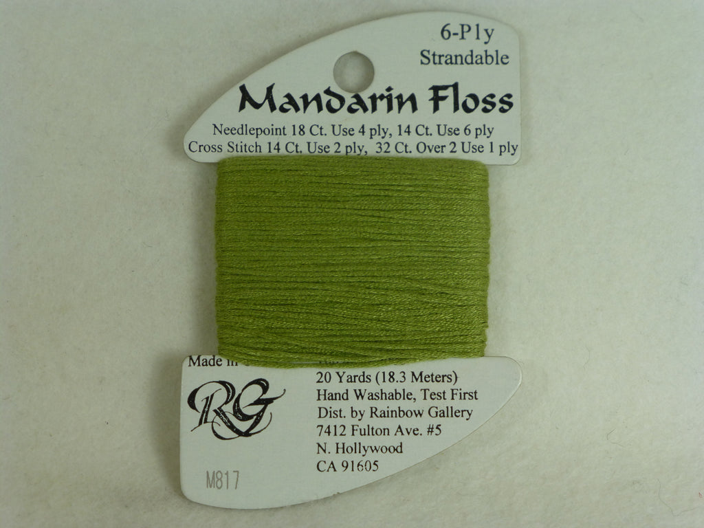 Mandarin Floss M817 Cedar