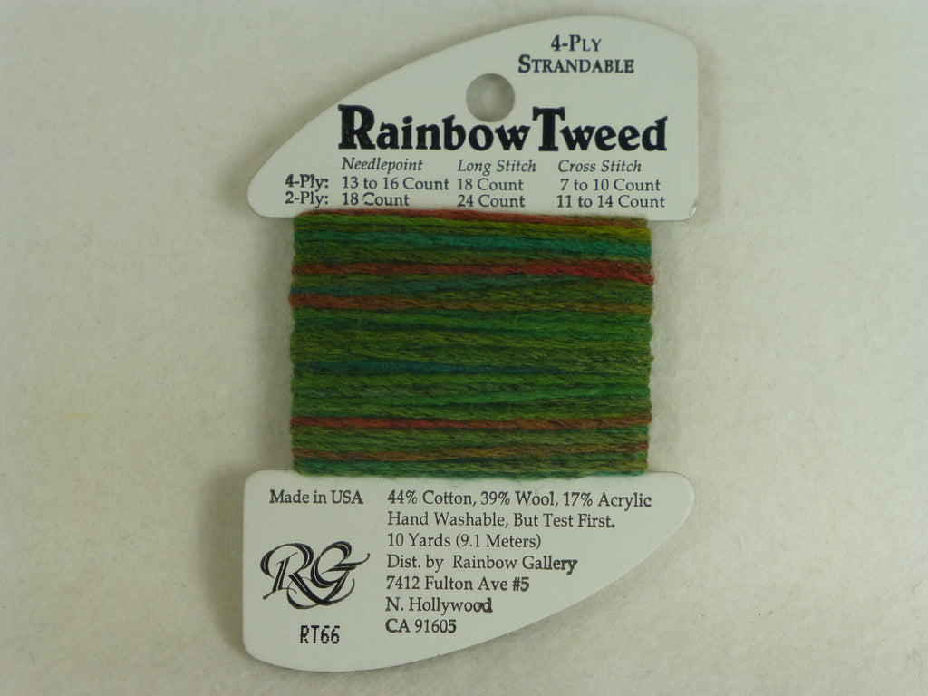 Rainbow Tweed RT66 Leaf Green