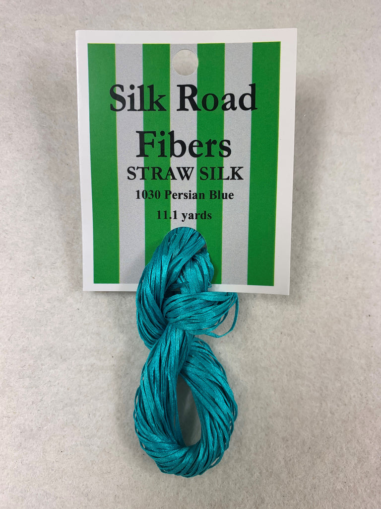 Straw Silk 1030 Persian Blue