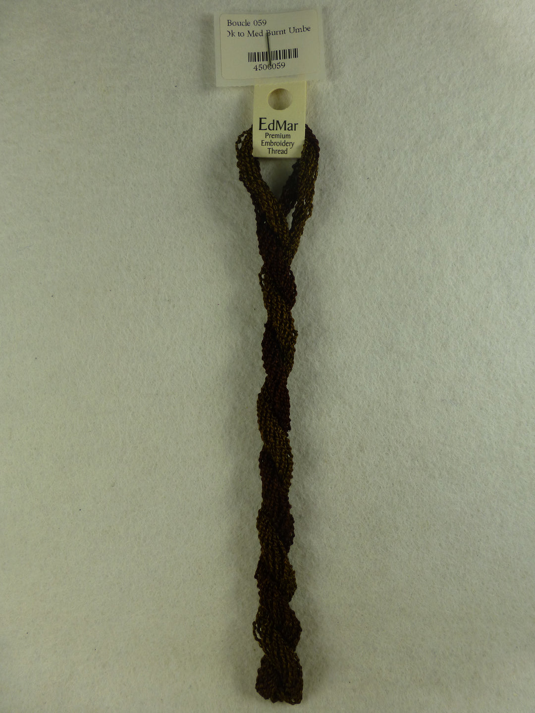 Boucle 059 Dk to Med Burnt Umber