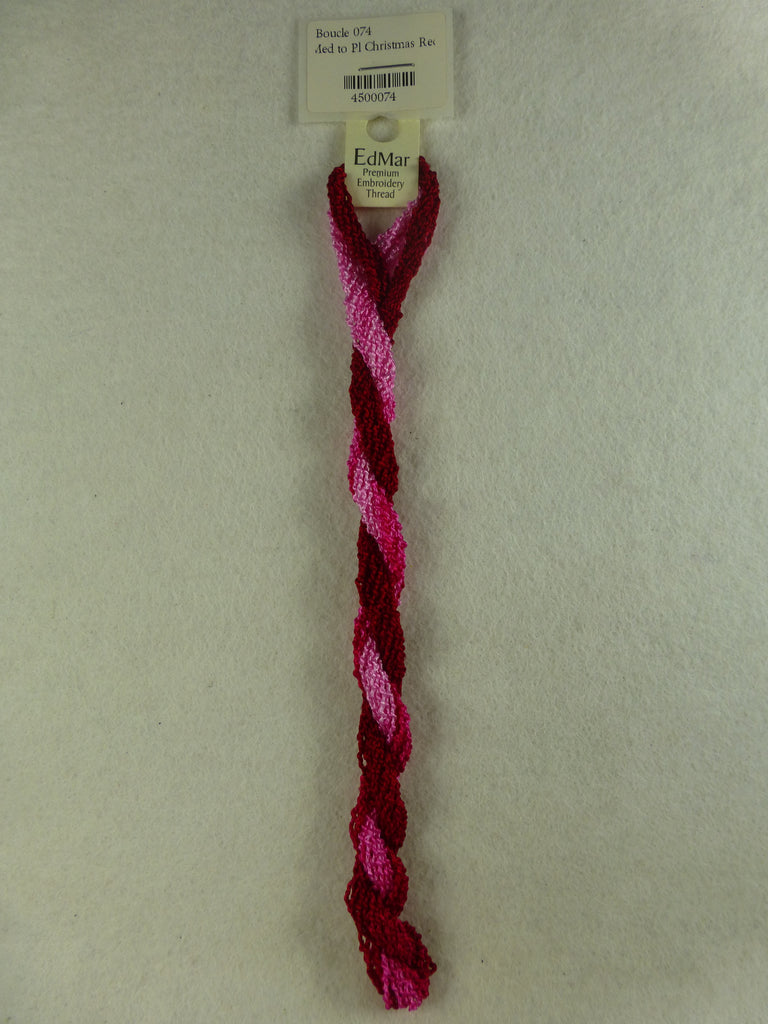Boucle 074 Med to Pl Christmas Red