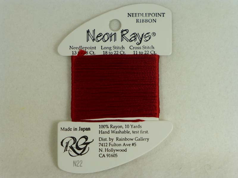 Neon Rays N22 Crimson