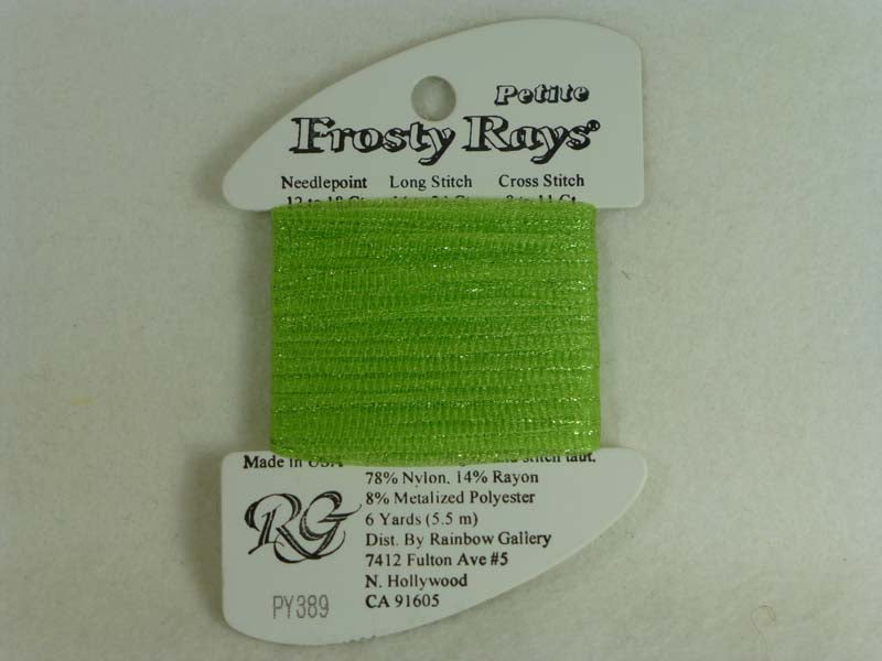 Petite Frosty Rays PY389 Lime Green Gloss