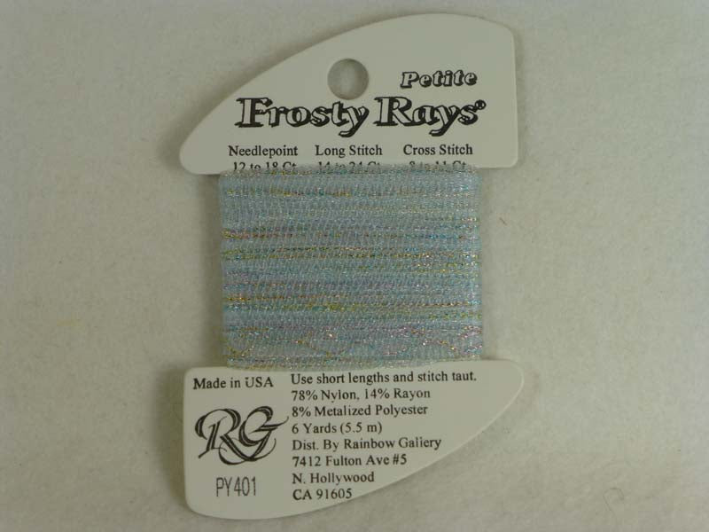 Petite Frosty Rays PY401 Lite Blue Multi