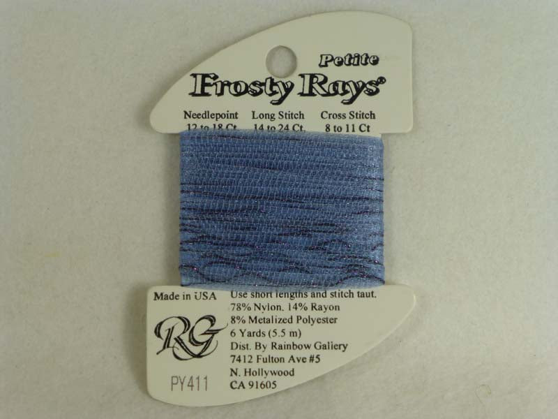 Petite Frosty Rays PY411 Dark Periwinkle