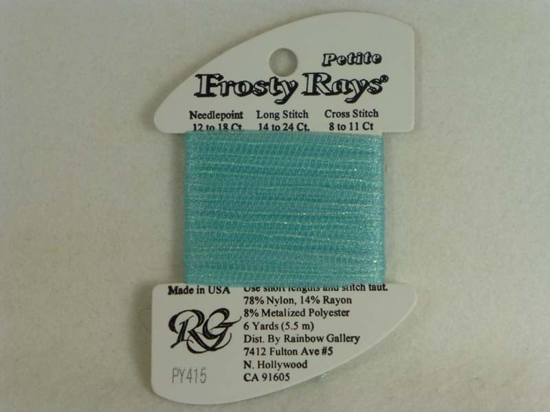 Petite Frosty Rays PY415 Aqua Splash