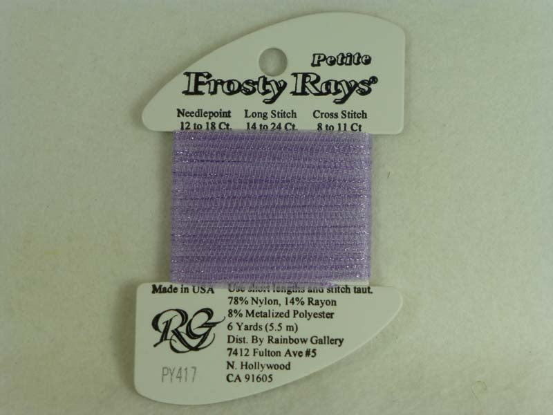 Petite Frosty Rays PY417 Lavender Ice