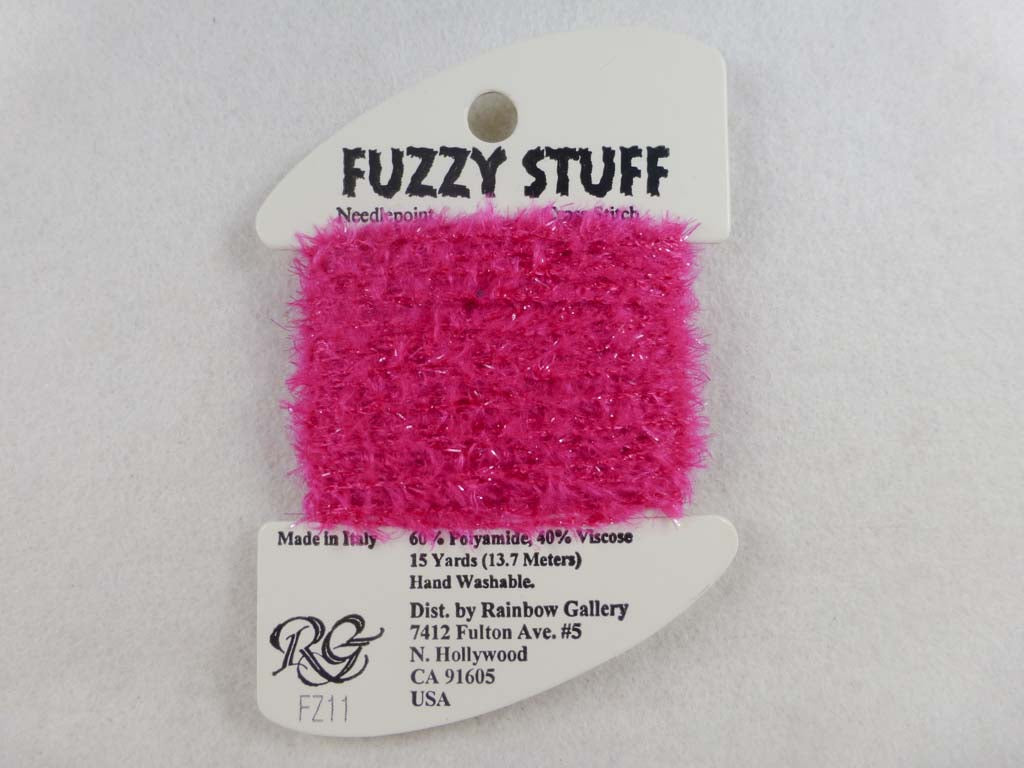 Fuzzy Stuff FZ11 Fuchsia by Rainbow Gallery From Beehive Needle Arts