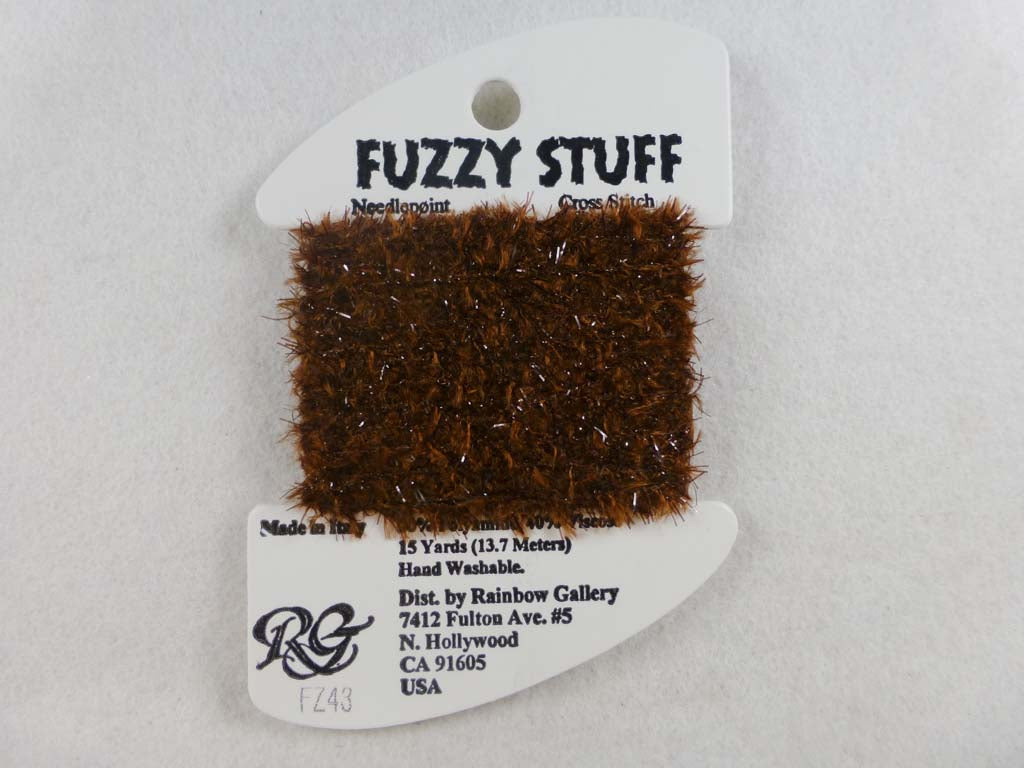 Fuzzy Stuff FZ43 Chocolate Lab by Rainbow Gallery From Beehive Needle Arts