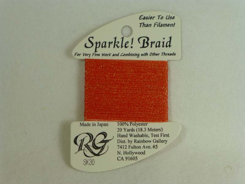 Sparkle! Braid SK 30 Shimmer Poppy