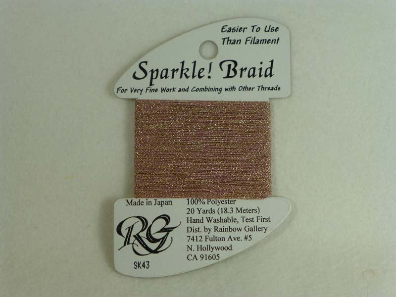 Sparkle! Braid SK 43 Golden Pink