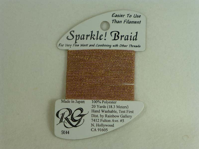 Sparkle! Braid SK 44 Golden Mauve