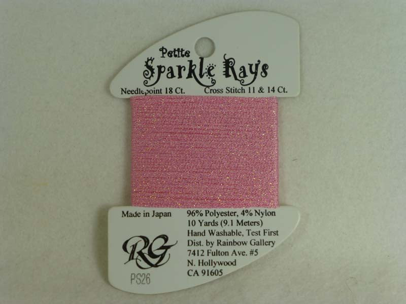 Petite Sparkle Rays PS26 Pink
