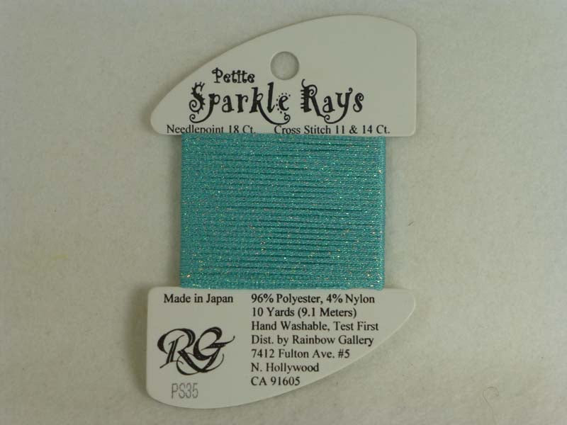 Petite Sparkle Rays PS35 Aqua