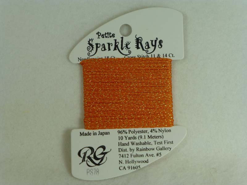Petite Sparkle Rays PS78 Dark Pumpkin