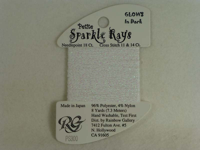 Petite Sparkle Rays PS300 White Glow in the Dark