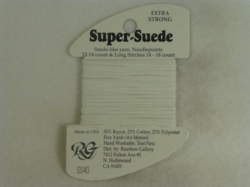 Super Suede SS40 White