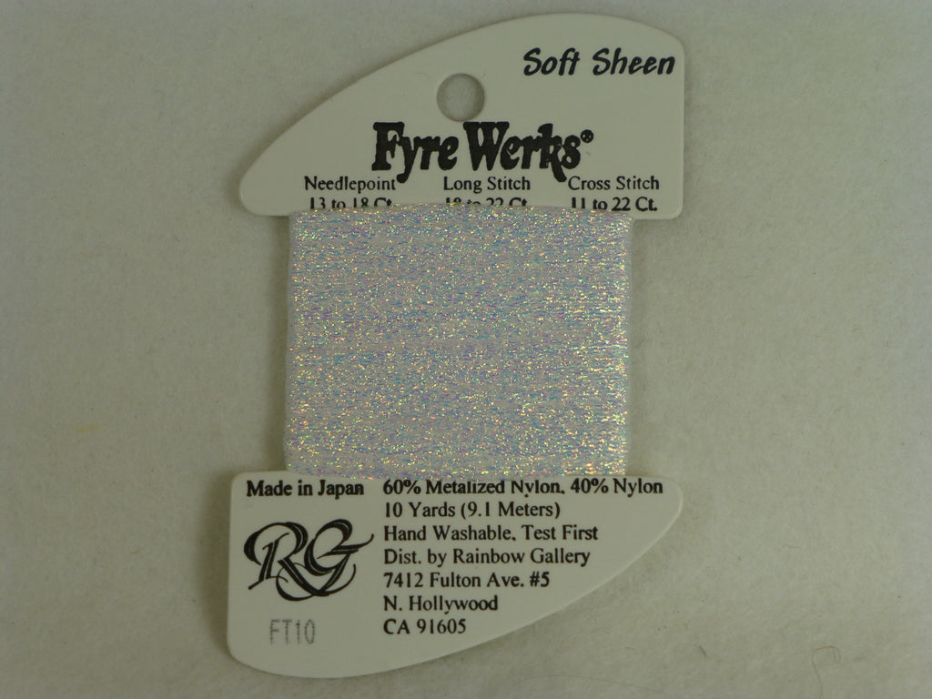 Fyre Werks FT10 White Pearl