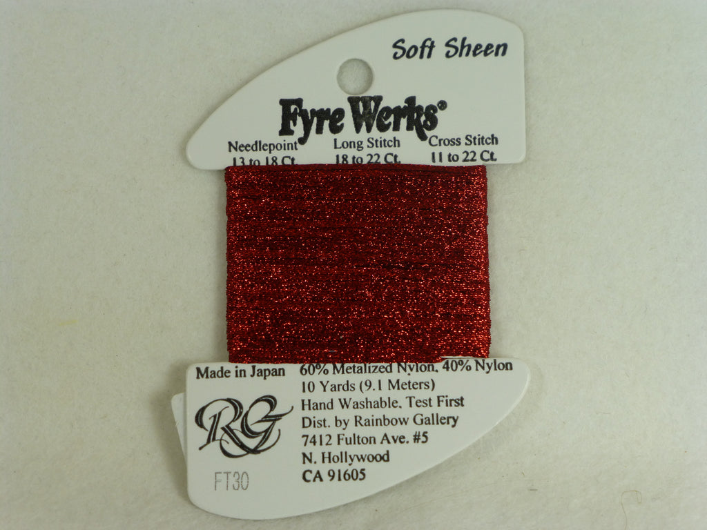 Fyre Werks FT30 Red