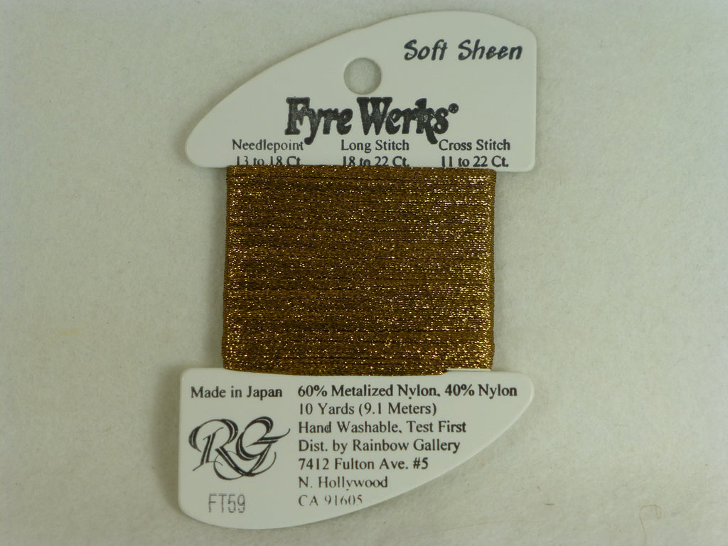 Fyre Werks FT59 Tawny Gold