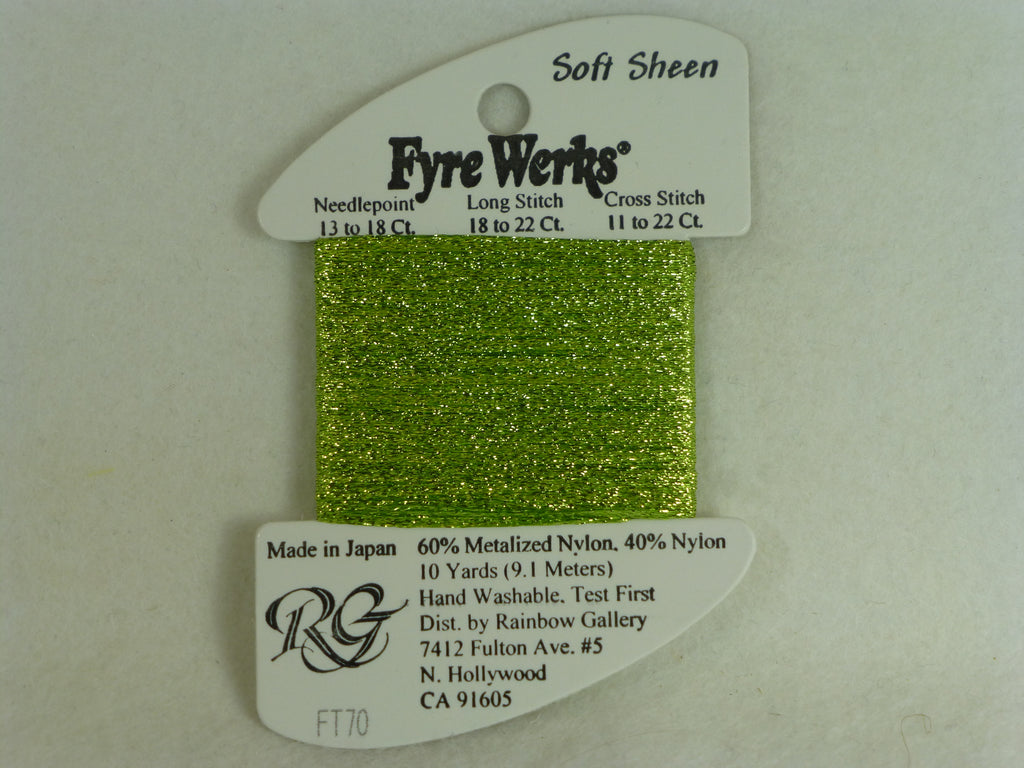 Fyre Werks FT70 Chartreuse