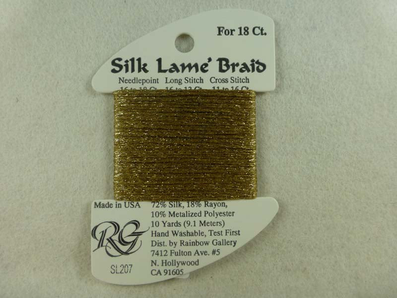 Silk Lame Braid SL207 Prairie Dust