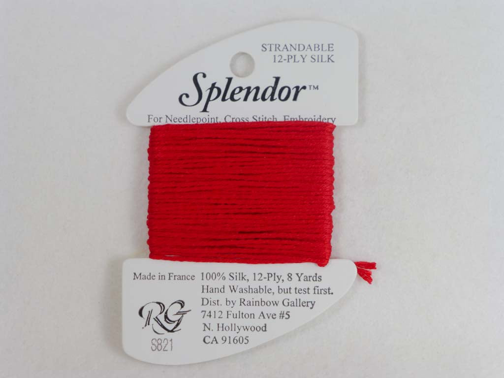 Splendor S821 Medium Red