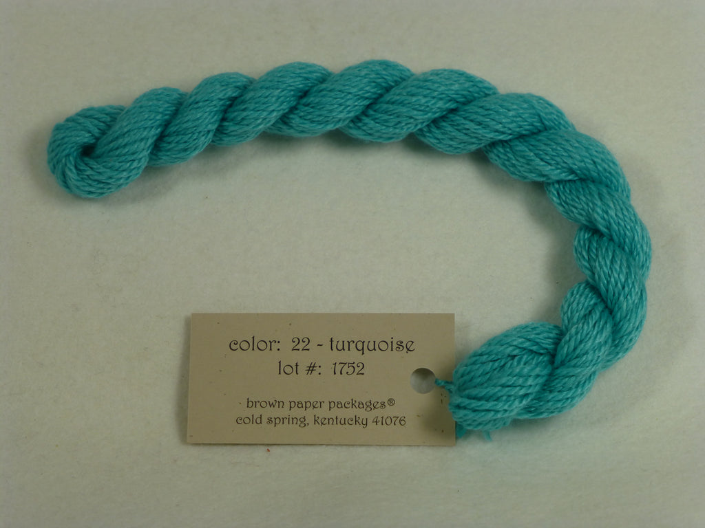 Silk & Ivory 22 Turquoise