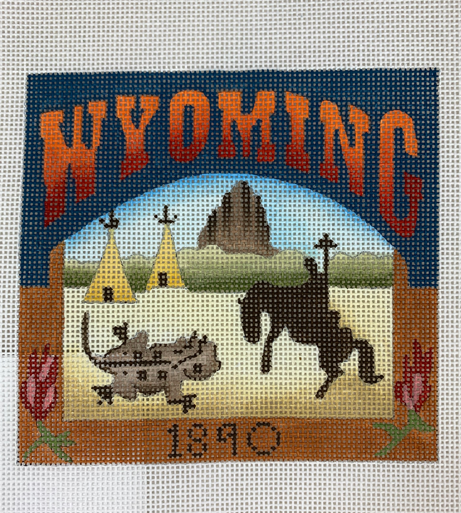 * Denise DeRusha Designs DD-349 Wyoming Postcard