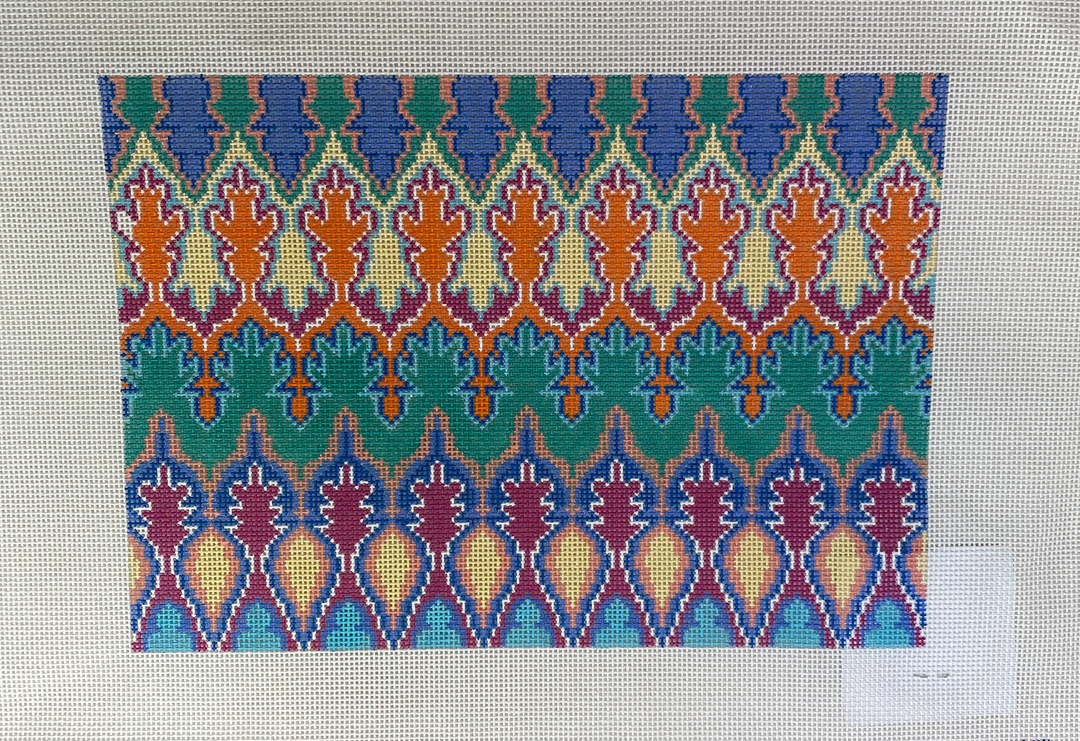 * Anne Fisher Needlepoint AF70 Large Retro Clutch