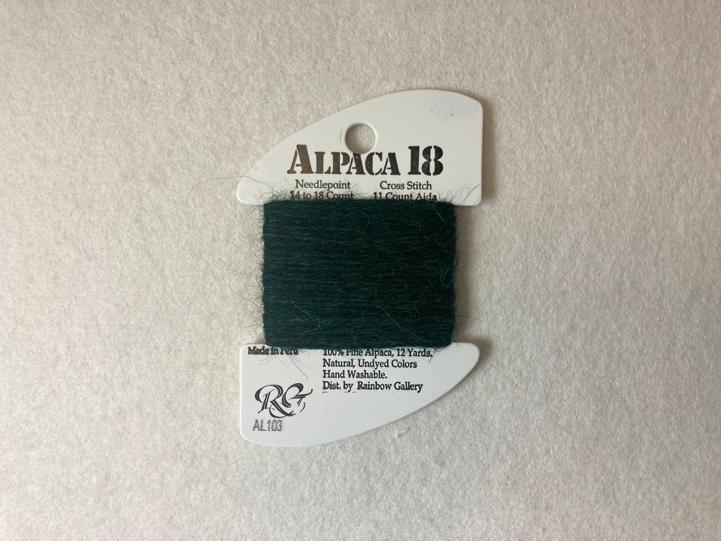 Alpaca 18 AL103 Heather Green