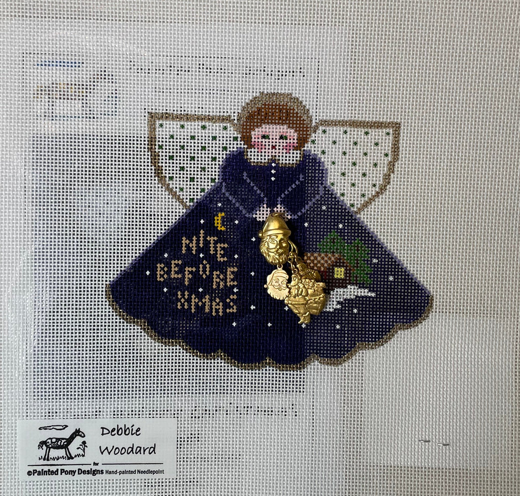 * Painted Pony Designs 970 Night Before Christmas Angel with Stitch Guide