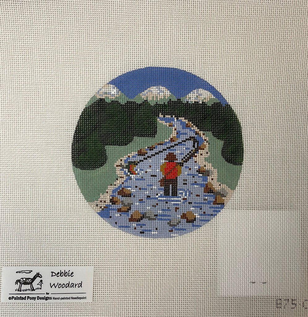* Painted Pony Designs 875AC Fly Fishing Scene